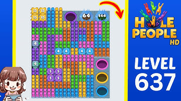 Hole People Level 637 Solution Walkthrough