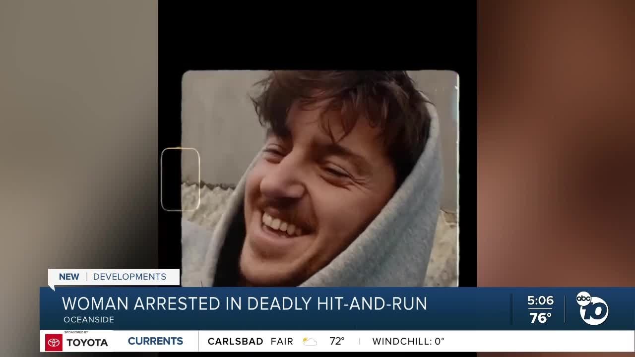 Oceanside woman arrested in deadly hit-and-run crash - YouTube