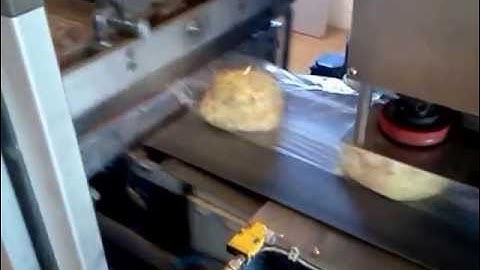 AV550 Horizontal flow pack machine for loose vegetables (48-55 cpm)