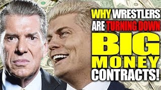 Reasons Why WWE Wrestlers Are REJECTING BIG MONEY DEALS & NOT Re-Signing! (AEW is Already Winning!)