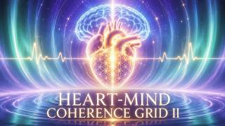Heart-Mind Coherence Grid II — Drop Into Coherence in 20 Minutes (8 Hz Alpha · 432 Hz Shimmer)