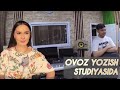 VLOG#15 “ALDAMA” QOSHIGIGA OVOZ YOZISH STUDIYASIDA