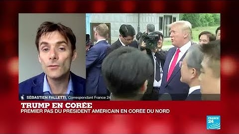 Historic! Donald Trump with Kim Jong-un: First step by an American president in North Korea