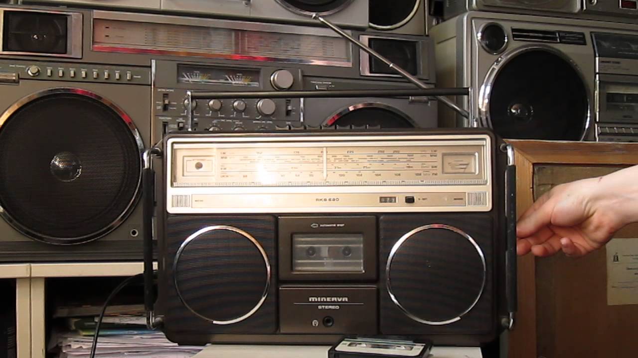 Minerva rks-620  80's boombox