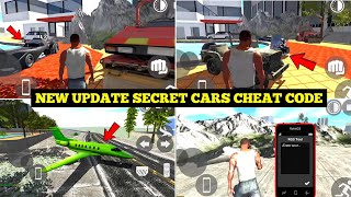 New Secret Vehicles Cheat Code in Indian Bike Driving 3D 🤯🔥| New Cars Cheat Code in IBD3D | HIG