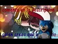 MARIO Y SONIC REACCIONA  EL FINAL MARIO vs SONIC~Batalla de rap♥ GACHA LIFE