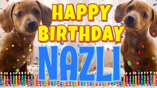 Happy Birthday Nazli! ( Funny Talking Dogs ) What Is Free On My Birthday