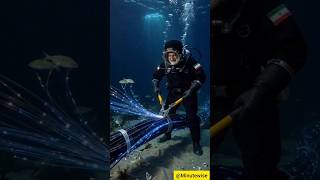 99% of internet travels underwater 😨 #shorts