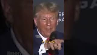 “Sir please do not call him a fat pig” 🐷 Savage Trump is BACK  🤣