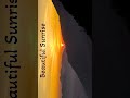 🌄 Witnessing the golden view of the beautiful sunrise on mountains 🏔️