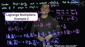 Lagrange Multipliers: Example 2