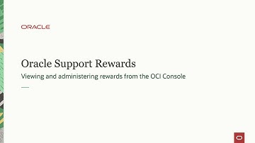 Oracle Support Rewards - Managing & Authorizing Rewards