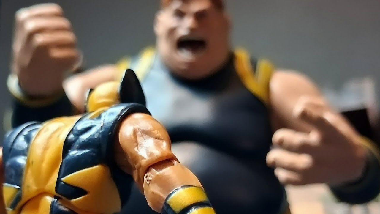 Marvel Legends Blob joins my collection - YouTube