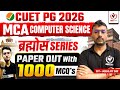 CUET PG 2026 🎯MCA Brahmos Series💯 1000 MCQs 📚|| By Abhijit Sir ||