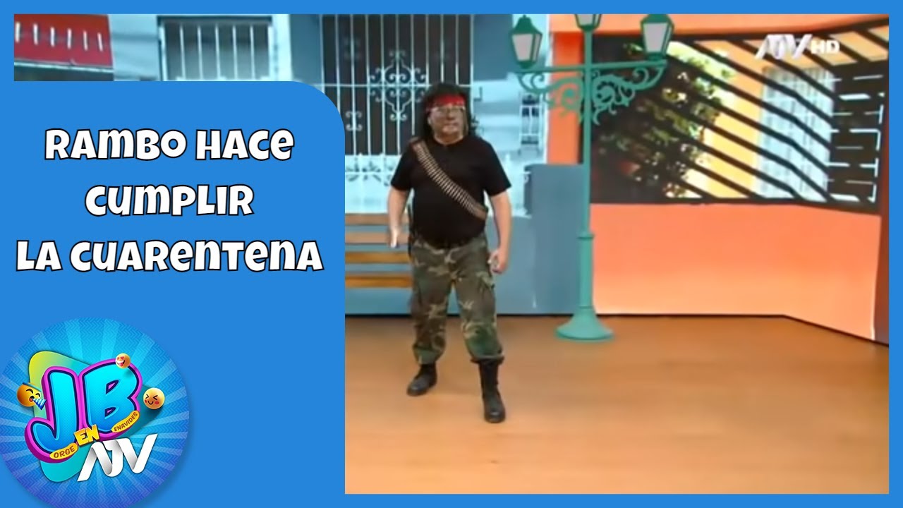 JB en ATV: Rambo hace cumplir la cuarentena por Semana Santa a punta de golpes