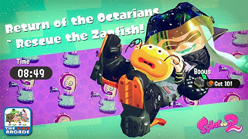 Splatoon 2: Return of the Octarians - Rescue the Zapfish (Nintendo Switch Gameplay)