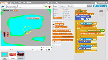 How to create an advance car race game in scratch part 2