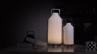 Vintara Lantern Table Lamp by Vakkerlight – Rustic Charm with a Contemporary Twist