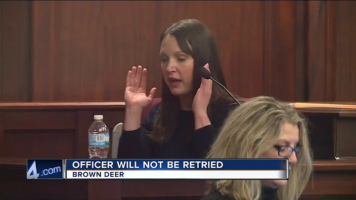 No retrial for Brown Deer police officer
