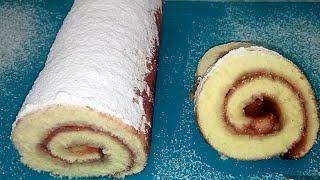 Gâteau roulé à la confiture