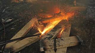 real scrap yard problem; sparks vs camera lens