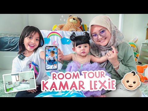 BUNDA AJAK LEIKA ROOM TOUR KAMAR ADIK BAYI LEXIE 😍 BONGKAR BAJU BAJU PALING LUCU LEXIE