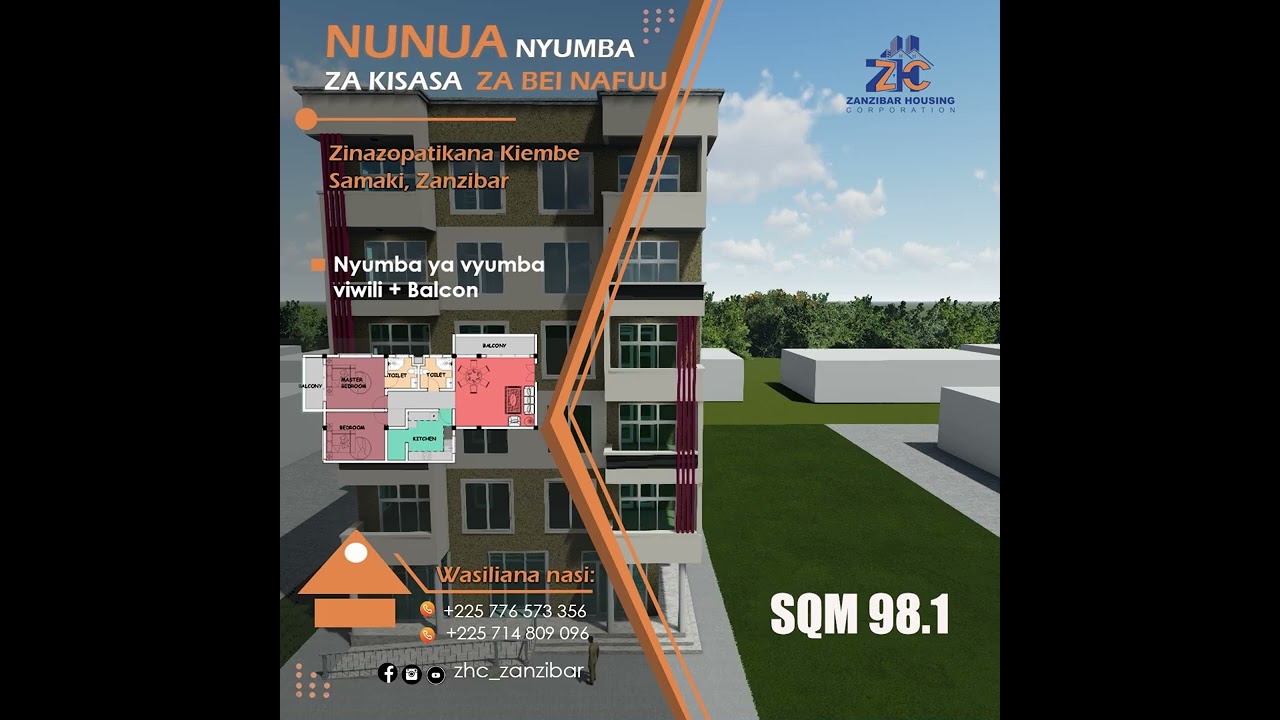 KARIBUNI KUNUNUA  NYUMBA ZA KIEMBE SAMAKI, ZANZIBAR KWA BEI NAFUU
