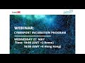 InvestHK &amp; Cyberport Webinar - Cyberport Incubation Program (27 May)