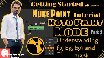 Mastering Roto Paint: Difference btw fg bg bg1 and mask | rotopaint node in Nuke | Part 2| VNO14