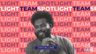 Team Spotlight: Chris Williams