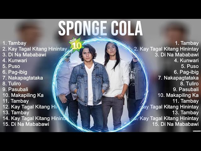 Sponge Cola The Best Of OPM Acoustic Love Songs 2023 Playlist ❤️ Top Tagalog Acoustic Songs Cove