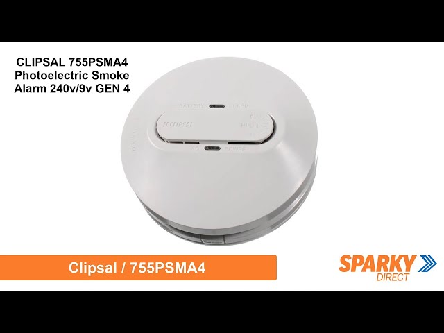 CLIPSAL FIRETEK 755RLPSMA4 Rauchalarm Benotzerguide