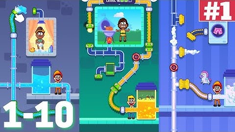 Flow Legends Gameplay Walkthrough Level 1-10 iOS Android Tutorial