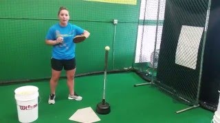 Power Line Drill Corner - Hitting - Flat Glove