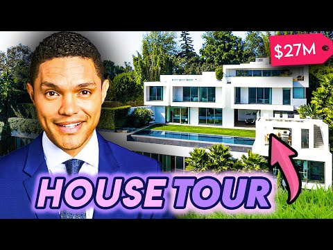 Trevor Noah Tour - Trevor Noah | House Tour | His Luxurious $27.5 Million Bel Air Mansion