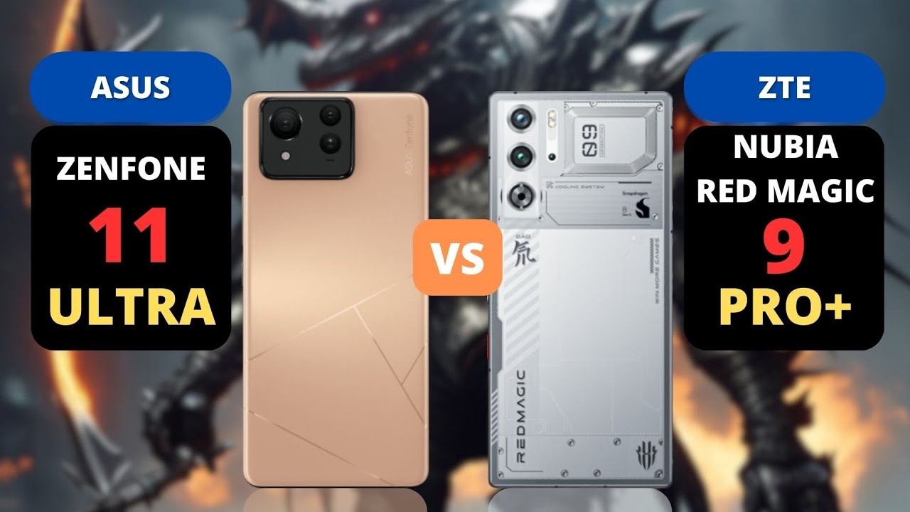 Asus Zenfone 11 Ultra 5G vs Red Magic 9 Pro Plus 5G | PHONE COMPARISON