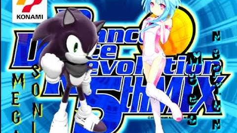 MegaNeptune And MegaSonic Dancing Pompokolin DDRBetaSEGA