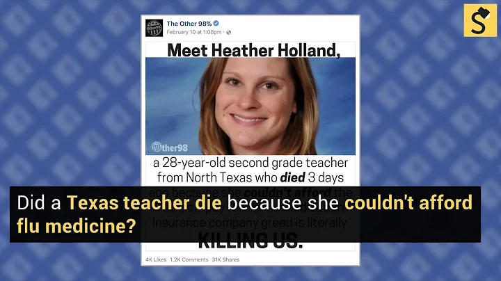 Snopes.com: Did a Texas Teacher Named Heather Holl...