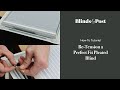 How to retension a perfect fit pleated blind  blindsbypost 