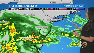 Philadelphia Weather: Rounds Of Rain This Week