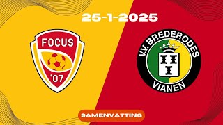 Knallend Begin in Lekderby | Focus'07 1 - v.v. Brederodes 1 | Samenvatting