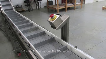 Servo Driven Intermittent Motion Indexing Conveyor