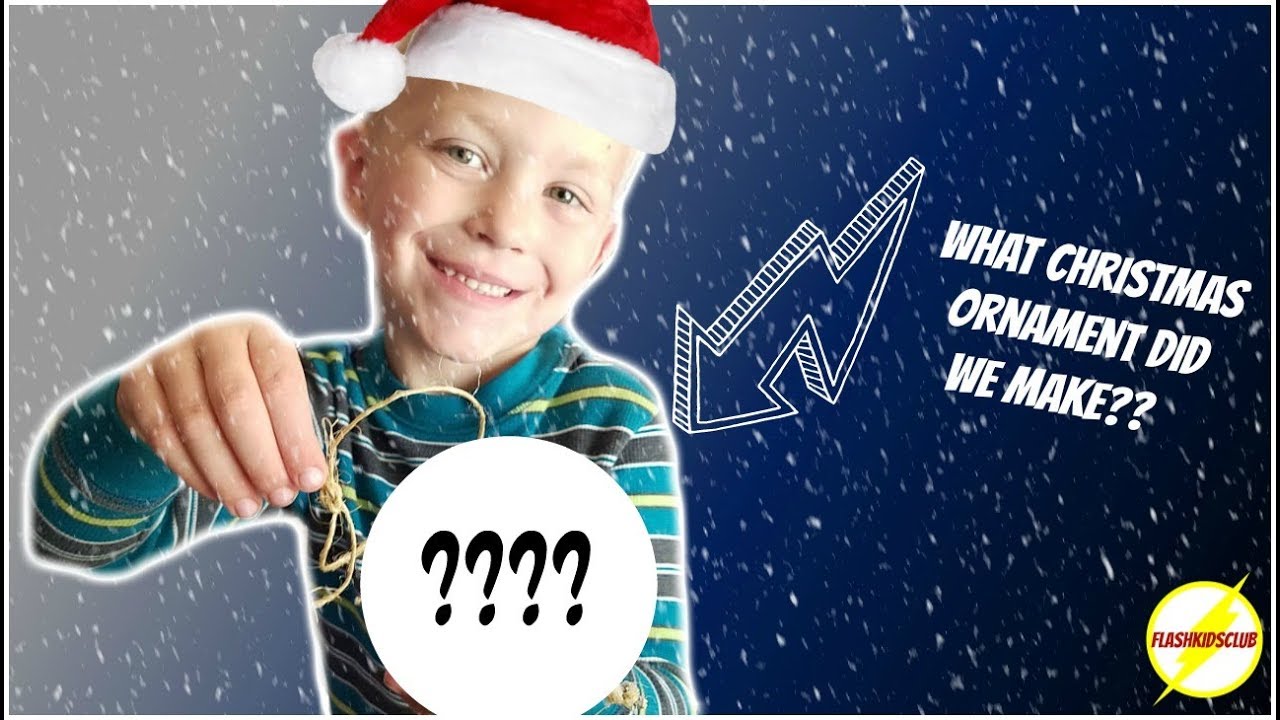 Holiday Christmas Ornament Collaboration | The Flash & Arrow | Flash Kids Club