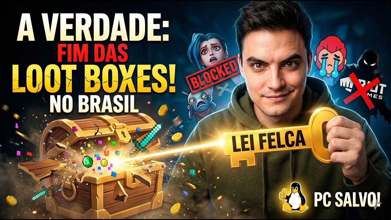 O FIM DAS LOOT BOXES NO BRASIL? Entenda a Lei Felca e o impacto nos ...