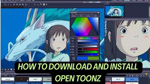 Download Open toonz animation software FREE @STAR3DAni