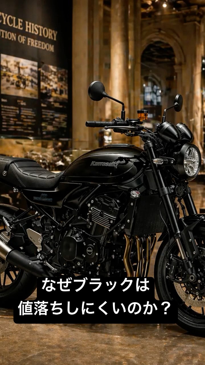 Z900RS Why is it that only the black version doesn't depreciate