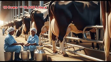 Kenya’s Dairy Revolution: How 10 Cows Became 10,000 Liters a Day