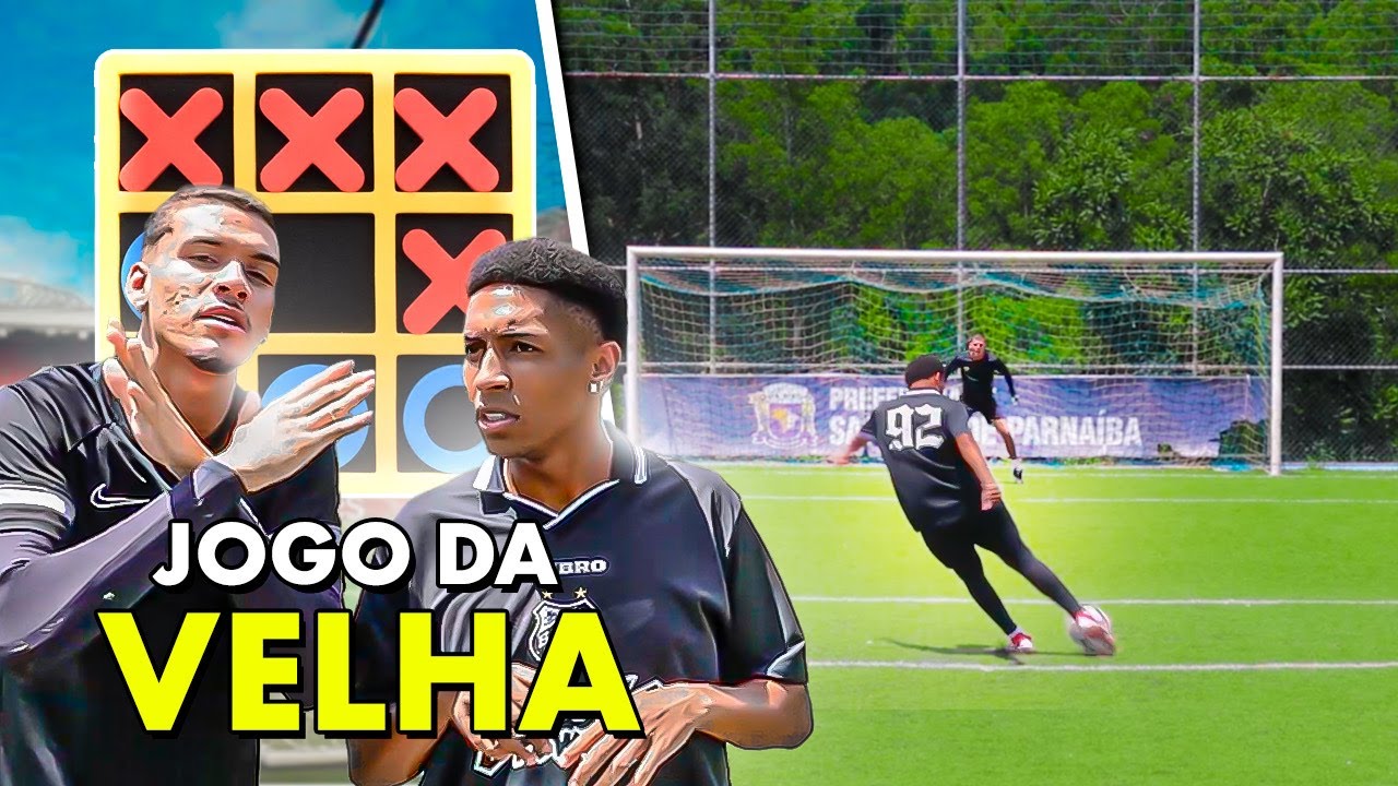 JOGO DA VELHA NO FUTEBOL! A CADA GOL LIBERA UM DESAFIO NOVO - YouTube