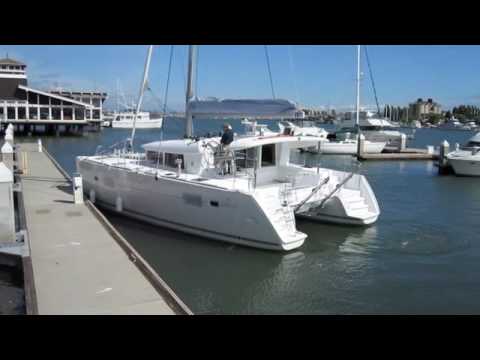 boat docking guide - getting off the dock with breeze on
