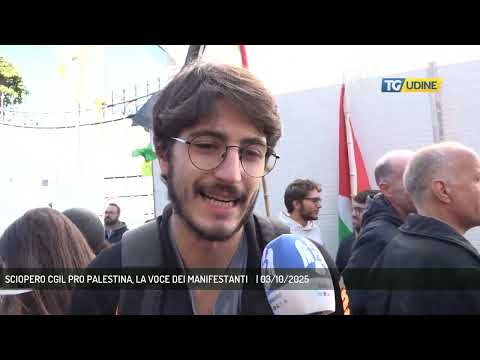 SCIOPERO CGIL PRO PALESTINA, LA VOCE DEI MANIFESTANTI    | 03/10/2025